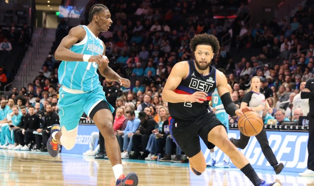 九州体育平台-坎宁安33+9+7米勒24分 活塞客场力克黄蜂